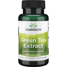 Swanson Green Tea Extract 500mg 60 kapszula (Zöld tea kivonat) vitamin és táplálékkiegészítő