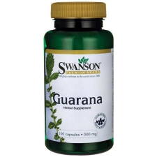 Swanson Guarana, 500 mg, 100 kapszula vitamin és táplálékkiegészítő