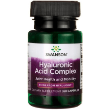Swanson Hyaluronic Acid Complex 33mg 60 kapszula (Kollagénnel kevert) vitamin és táplálékkiegészítő