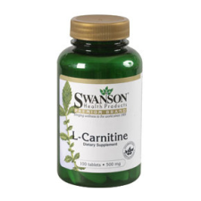  SWANSON L-CARNITINE 500MG TABLETTA 100DB vitamin és táplálékkiegészítő