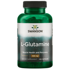 Swanson L-GLUTAMINE 500 mg 100 db vitamin és táplálékkiegészítő