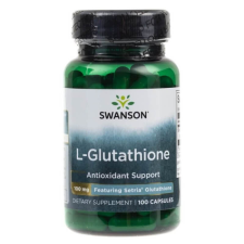 Swanson L-GLUTATHIONE 100mg 100 kapszula vitamin és táplálékkiegészítő