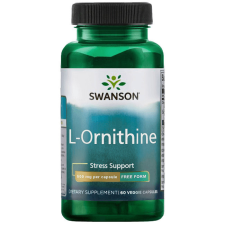 Swanson L-Ornithine 60 növényi kapszula vitamin és táplálékkiegészítő