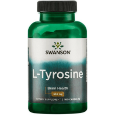 Swanson L-Tyrosyne 500mg 100 kapszula vitamin és táplálékkiegészítő