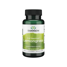 Swanson Lemongrass (Citromfű) 400mg - 60 db vitamin és táplálékkiegészítő