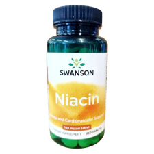 Swanson Niacin  tabletta 250db vitamin és táplálékkiegészítő