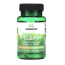Swanson Peak ATP maximális erő, energia támogatás, 30 növényi kapszula  Étrend-kiegészítő vitamin és táplálékkiegészítő