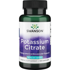 Swanson Potassium Citrate (Kálium citrát ) 99mg 120 kapszula vitamin és táplálékkiegészítő