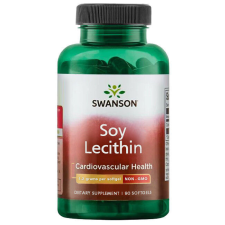 Swanson Soy Lecithin (Szója lecitin) 1200mg 90 lágyzselatin kapszula vitamin és táplálékkiegészítő