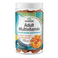 Swanson Swanson ADULT MULTIVITAMIN vegan, mentes 60 db komplex vitamin és táplálékkiegészítő