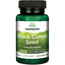 Swanson Swanson Black Cumin Seed (Feketekömény mag) 400mg 60 kapszula vitamin és táplálékkiegészítő