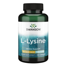 Swanson Swanson L-Lysine (Lizin) 500mg 100 kapszula vitamin és táplálékkiegészítő
