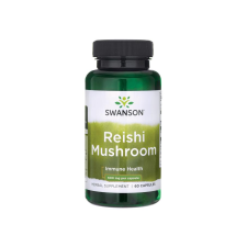 Swanson Swanson Reishi (Ganoderma) gomba 600 mg - 60 db vitamin és táplálékkiegészítő