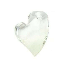 Swarovski Devoted 2 U Heart Swarovski medál - Crystal - fehér-17 mm medál