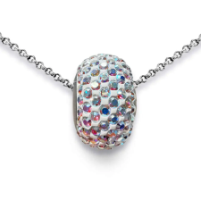 Swarovski Swarovski Kristály Nyaklánc - Színjátszó Fehér - Ezüst nyaklánc