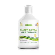 Swedish Nutra GINGER ULTRA+ folyékony multivitamin vassal 500 ml vitamin és táplálékkiegészítő