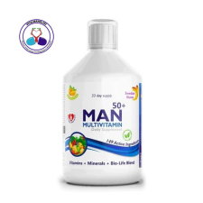 Swedish Nutra Man 50+ Folyékony Multivitamin Férfiaknak 50 felett vitamin és táplálékkiegészítő