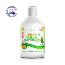 Swedish Nutra Super Kids Folyékony Multivitamin Gyerekeknek vitamin és táplálékkiegészítő