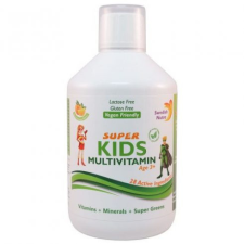 Swedish Nutra Super kids - folyékony multivitamin gyerekeknek 500ml vitamin és táplálékkiegészítő