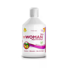 Swedish Nutra Woman 50+ folyékony multivitamin 50 feletti nőknek 500ml vitamin és táplálékkiegészítő