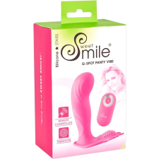 Sweet Smile Smile G-Spot Panty - akkus, rádiós felcsatolható vibrátor (pink) felcsatolható eszközök