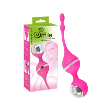Sweet Smile SMILE Love Ball - vibrációs gésagolyó (pink) (05890390000) kéjgolyó
