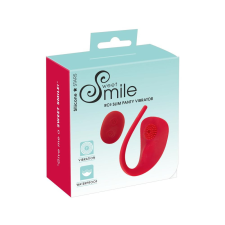 Sweet Smile SMILE Slim Panty - akkus, rádiós csiklóvibrátor (piros) vibrátorok
