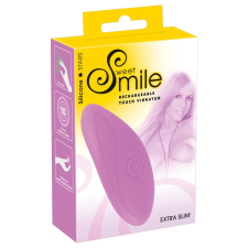 Sweet Smile SMILE Touch - akkus hajlékony csiklóvibrátor (lila) vibrátorok