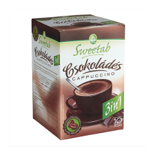 Sweetab 3in1 csokoládés cappuccino kávéspecialitás 10x10g(100g) csokoládé és édesség