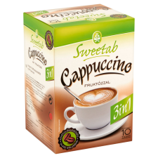Sweetab Light 3in1 diétás cappuccino 10 db 100 g fruktozzal kávé