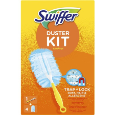 Swiffer Duster Portörlő készlet, 1 nyél + 4 utántöltő tisztító- és takarítószer, higiénia