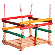 Swing SWING Színes klasszikus fa hinta gyermekek számára hinta