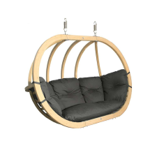 SwingPod XL kétszemélyes függőfotel, grafit színű párnával kerti bútor