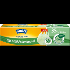 Swirl BIO komposztálható füles szemeteszsák 35 l, 6 db (4006508206940) tisztító- és takarítószer, higiénia