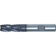 SWISS 16.0 weldon-száras HSS-Co8% durva fogazású nagyolómaró TiCN bevonattal barkácsgép tartozék