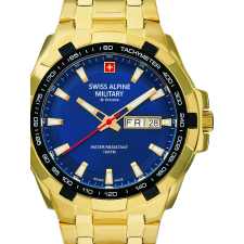 Swiss Alpine Military 7043.1115 Day-Date 42mm 10ATM, karóra