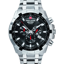 Swiss Alpine Military 7043.9137 chrono 46mm 10ATM, karóra