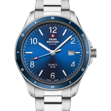 Swiss Military SM34096.03 Mens Watch 42mm 5ATM, karóra