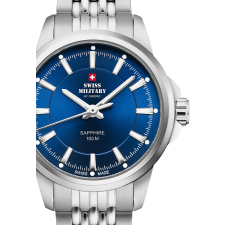 Swiss Military SM34105.03 Ladies Watch Classic Sapphire Glas 28mm 10ATM, karóra