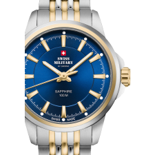 Swiss Military SM34105.05 Ladies Watch Classic Sapphire Glas 28mm 10ATM, karóra