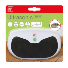 Swissinno Ultrahangos rágcsálóriasztó 1.5W 20m2 elektromos állatriasztó
