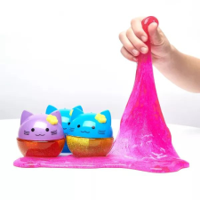 Swisspro Okto Lovin: Illatos slime cicafej alakú dobozban - 110 ml, többféle kreatív és készségfejlesztő
