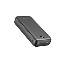 Swissten 20000 mAh Worx Pro, fekete power bank