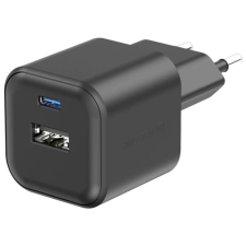 Swissten 22071510 USB-A / USB-C Hálózati Töltő Adapter 12W - Fekete (22071510) mobiltelefon kellék