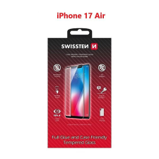 Swissten Case Friendly Apple iPhone Air üvegfólia - fekete tok és táska