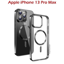 Swissten Clear Jelly MagStick Metallic pro iPhone 13 Pro Max černé tok és táska