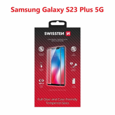 Swissten Full Glue Samsung S916 Galaxy S23 Plus 5G 3D üvegfólia - fekete (54501829) mobiltelefon kellék