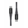 Swissten Kevlar USB-C / USB-C 1.5m antracit (71542010)