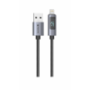 Swissten LCD USB-A / Lightning 1 m (71551071)