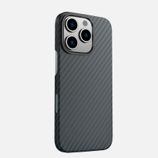 Swissten MagCarbon iPhone 16 Pro Max fekete tok (35503000) tok és táska